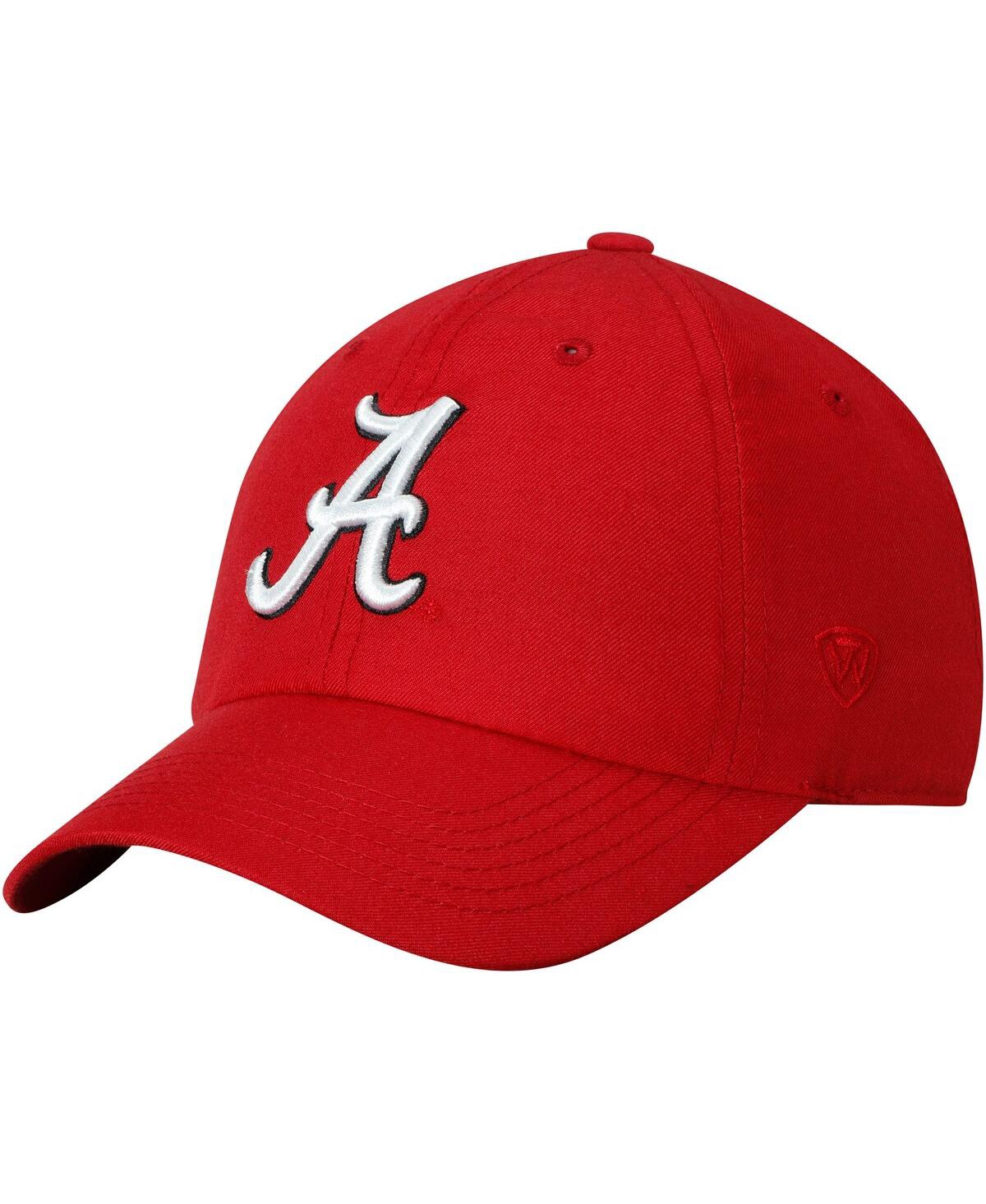 Top Of The World Men's Crimson Alabama Crimson Tide Primary Logo Staple Adjustable Hat