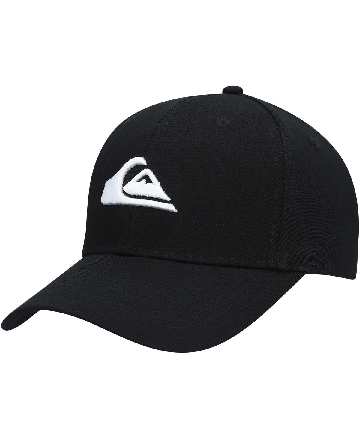 QUIKSILVER BOYS BLACK DECADES SNAPBACK HAT 