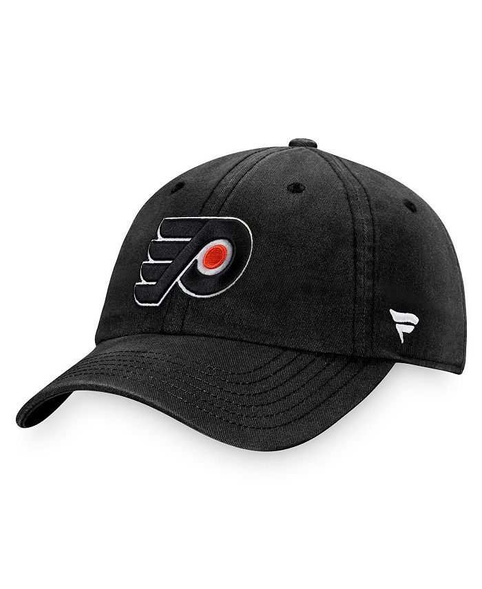 Fanatics Men's Black Philadelphia Flyers Core Primary Logo Adjustable ...