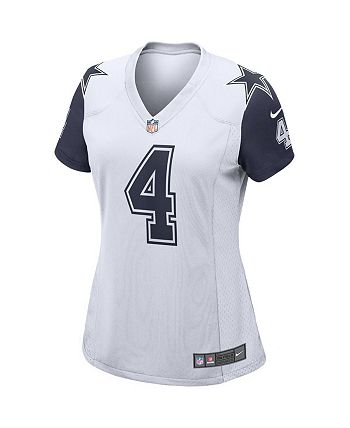Dallas Cowboys Custom Name and Number White Gold Jersey – All