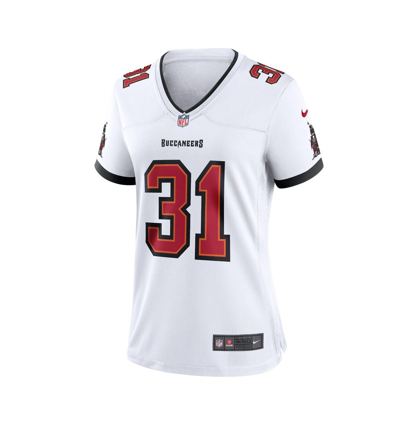 Женский топ Nike Antoine Winfield Jr. Pewter Tampa Bay Buccaneers Game Jersey, цвет: Белый — фото 2