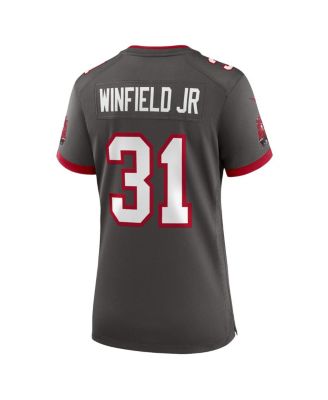 Women's Antoine Winfield Jr. Pewter Tampa Bay Buccaneers Game Jersey