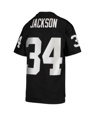 Big Boys Bo Jackson Black Las Vegas Raiders 1988 Legacy Retired Player Jersey