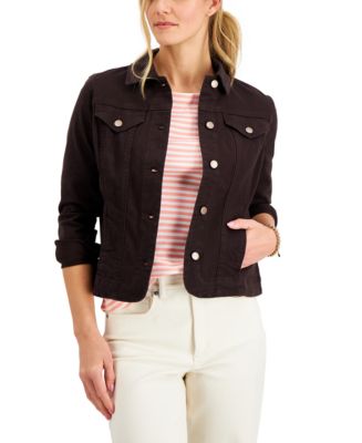 Charter Club Women's Denim Jacket, Created for Macy's - Macy's