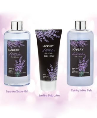 Lavender and Jasmine Body Care 10 Piece Gift Set