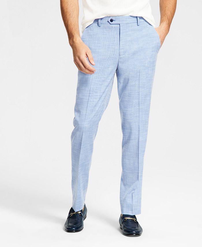 Alfani Men's SlimFit Stretch Solid Suit Pants, Created For Macy's