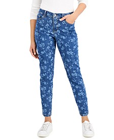 Bristol Printed Skinny Ankle Jeans, Created for Macy's