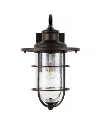 Westfield 1-Light Rustic Industrial Cage LED Outdoor Lantern