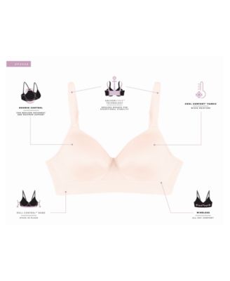 Reggiseno Bali Women's One Smooth U Bounce Control, Ferretto, Taupe, Taglia 38DD
