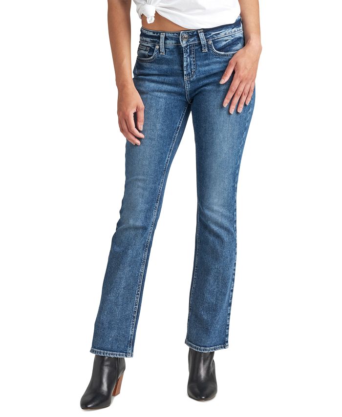 Silver jeans elyse mid skinny clearance