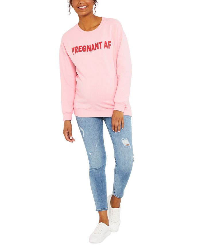 Motherhood maternity sweatshirt clearance