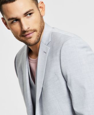Slim-Fit Stretch Solid Suit Jacket 