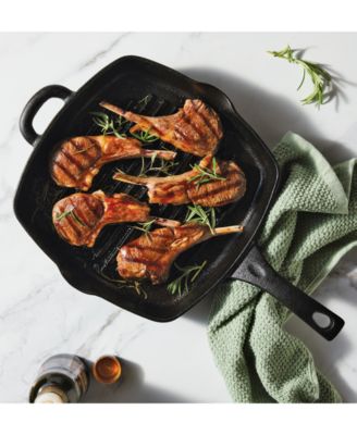 10" Cast Iron Square Grill Pan 