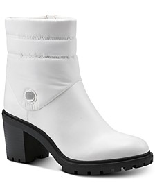 Women's Belcalise Puffer Booties, Created for Macy's