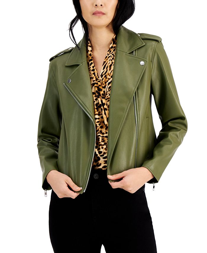 Inc womens leather jacket online