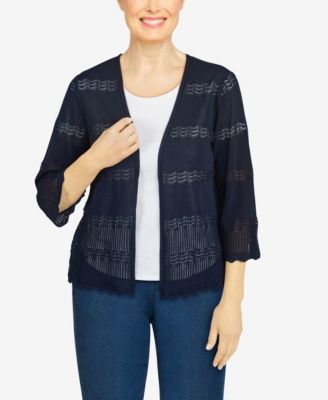 Classics S2 Pointelle Sweater Cardigan 