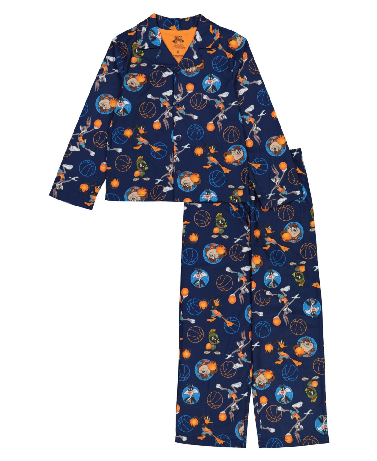 Space Jam Big Boys Coat Pajamas, 2 Piece Set In Assorted ModeSens