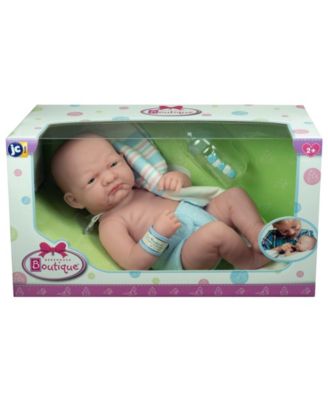 La Newborn First Day 14" Real Boy Baby Doll