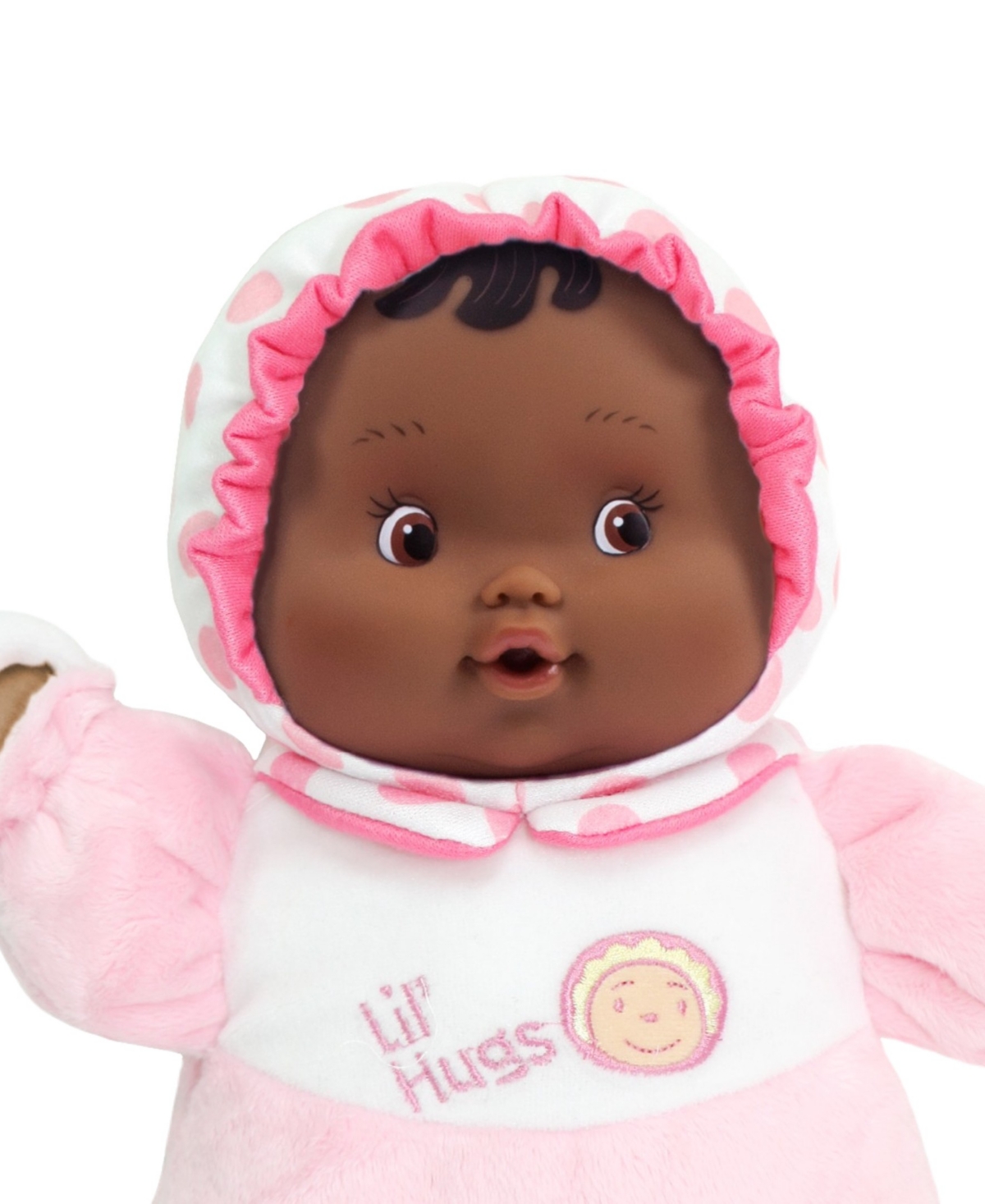 Shop Jc Toys Lil' Hugs 12" Your Baby's First Doll Hispanic Ages 0+ In Purple