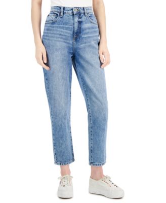 INC International Concepts - Women's Cotton High Rise Mom Jeans