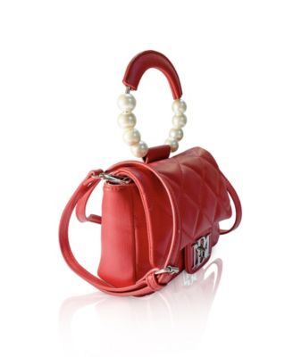 Badgley Mischka Women's Mini Flap Quilted Handbag