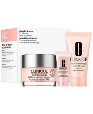 Clinique - 3-Pc. Hydrate & Glow Moisture Surge Skincare Set