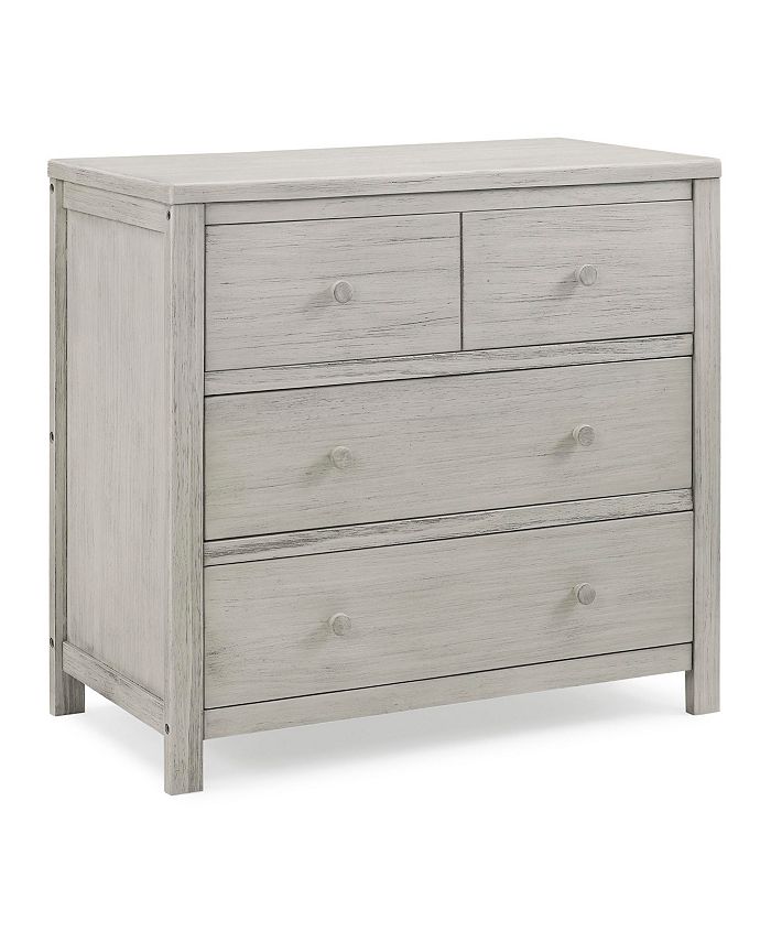 Delta Children Cambridge 3pc Bedroom Set in Rustic Mist (Crib, Dresser