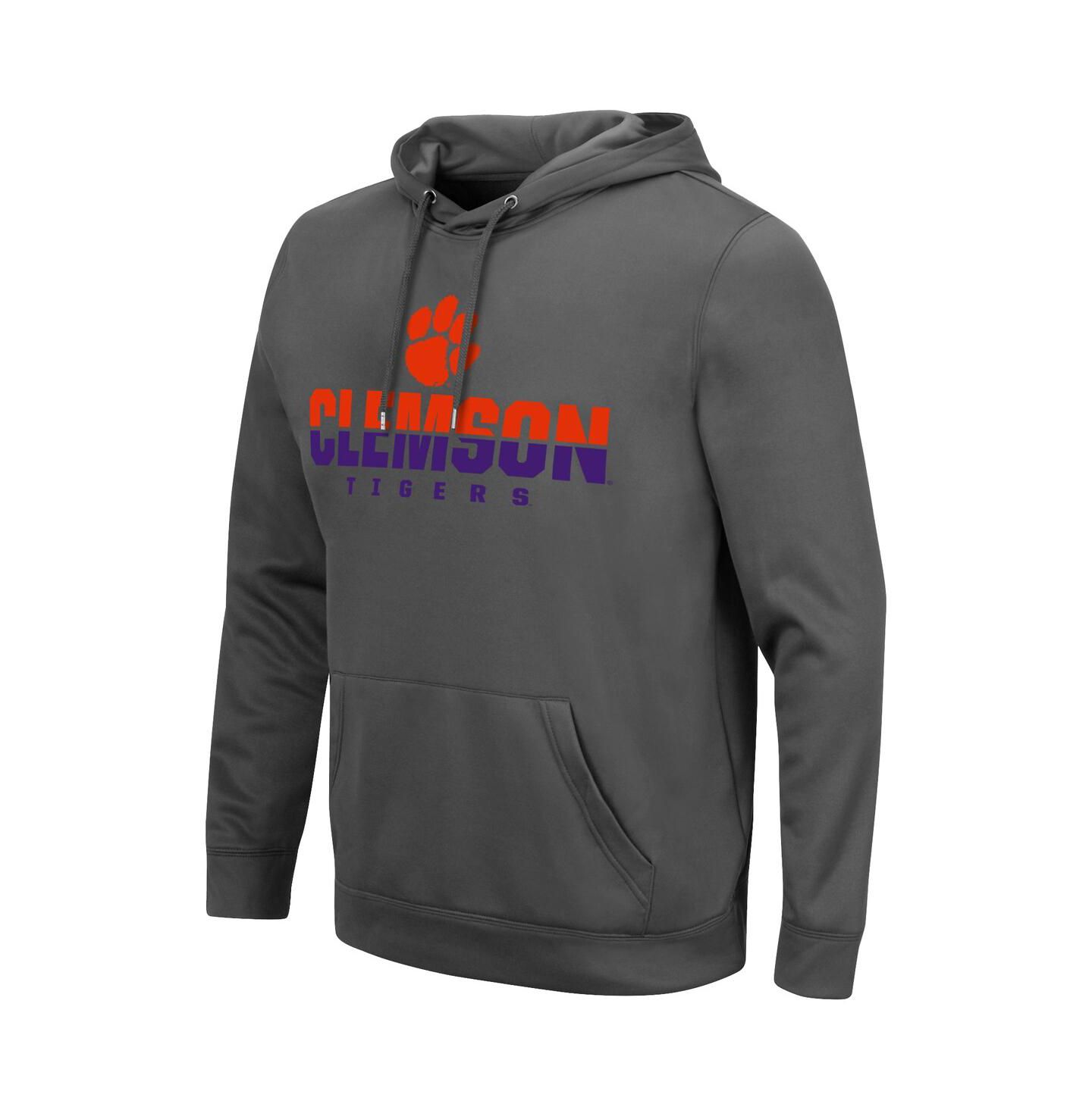 Мужское худи Colosseum Clemson Tigers Lantern Pullover, цвет: Оранжевый — фото 3