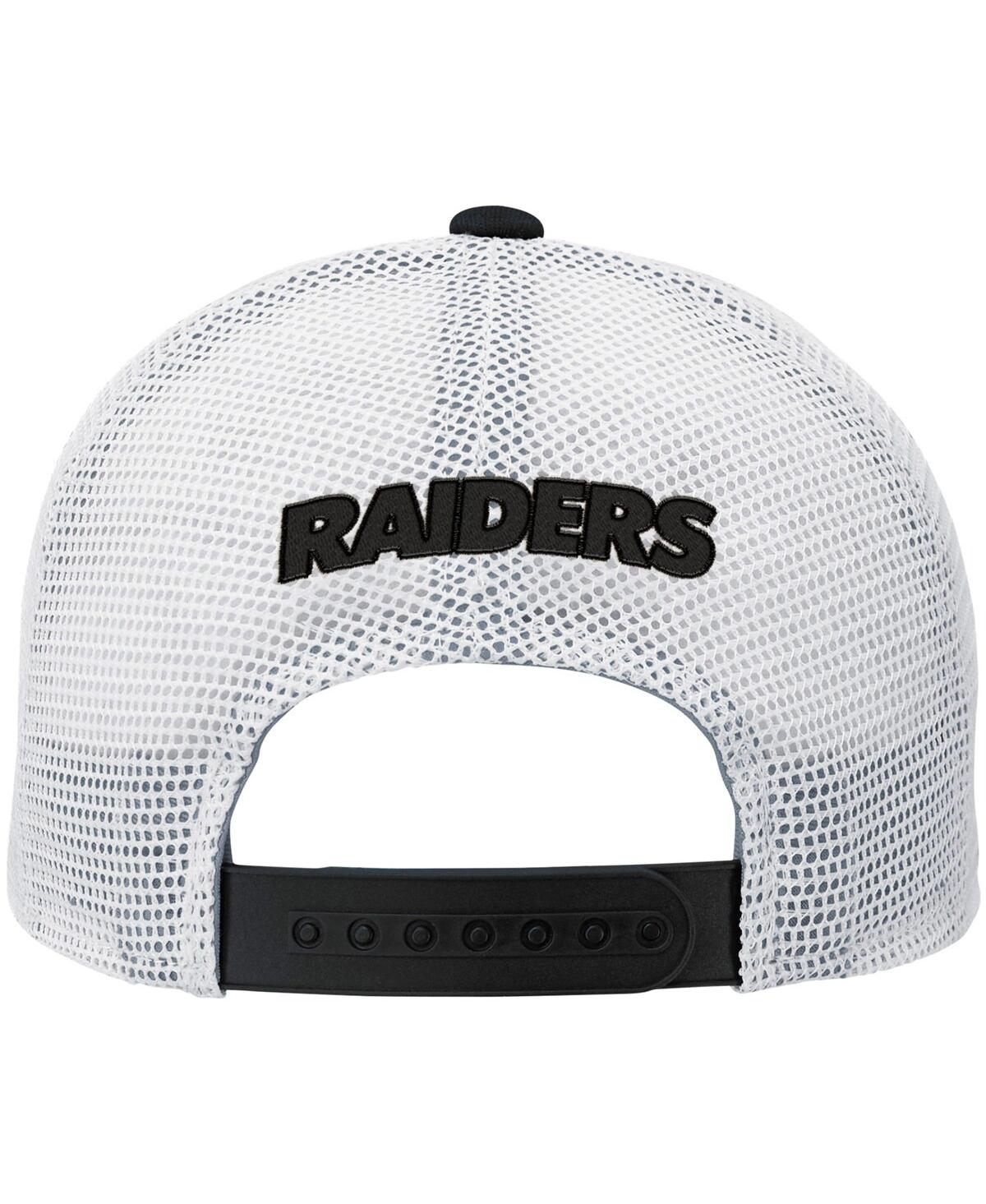 Shop Outerstuff Big Boys Black Las Vegas Raiders Core Lockup Snapback Hat