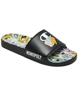 Champion Big Kids Hasbro Monopoly IPO Slide Sandals from Finish Line Macy s