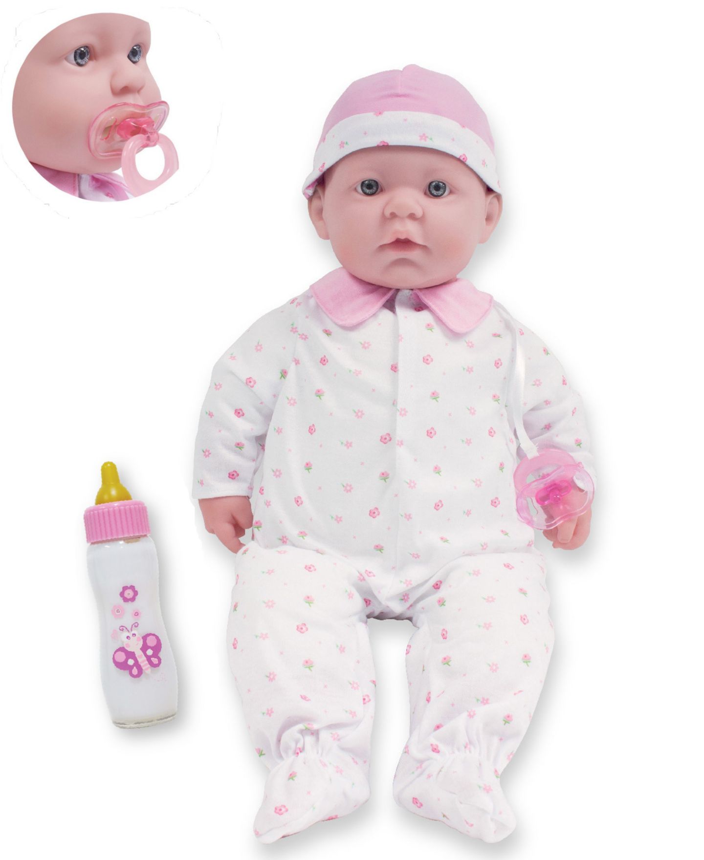 Детская кукла JC TOYS La Baby 20" Soft-Body Realistically Detailed Baby Doll, Ages 2+ — фото 1