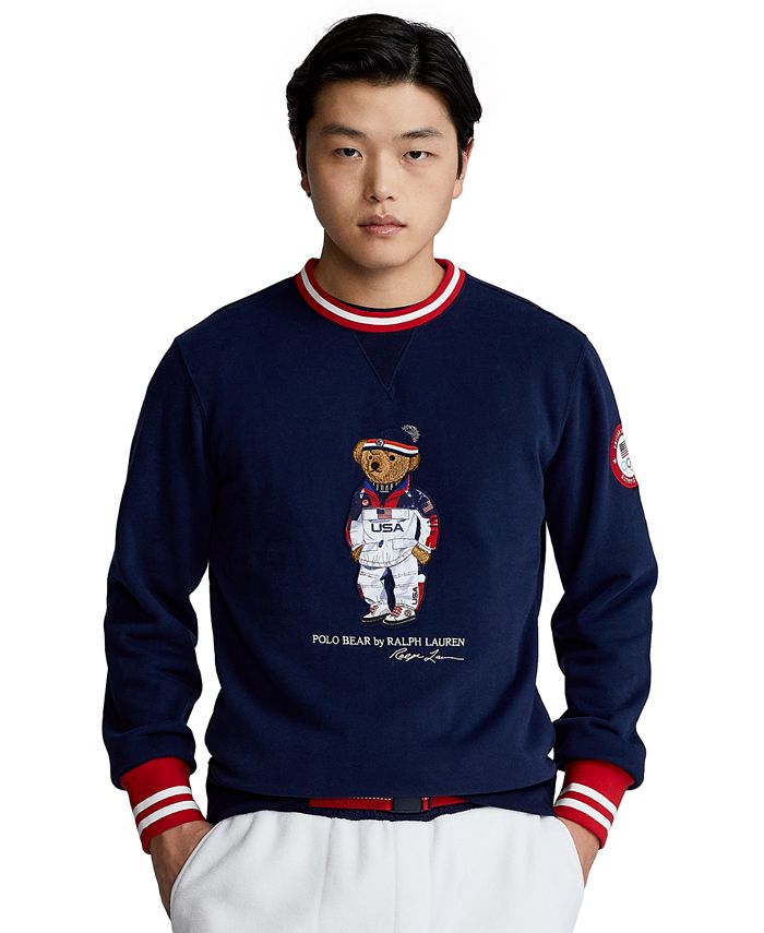Polo Ralph Lauren Men's Team USA Polo Bear Sweatshirt & Reviews 