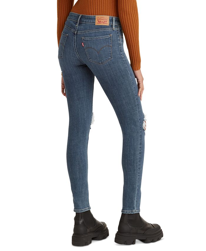 Levi's Women's 711 Mid Rise Skinny Jeans - Macy's