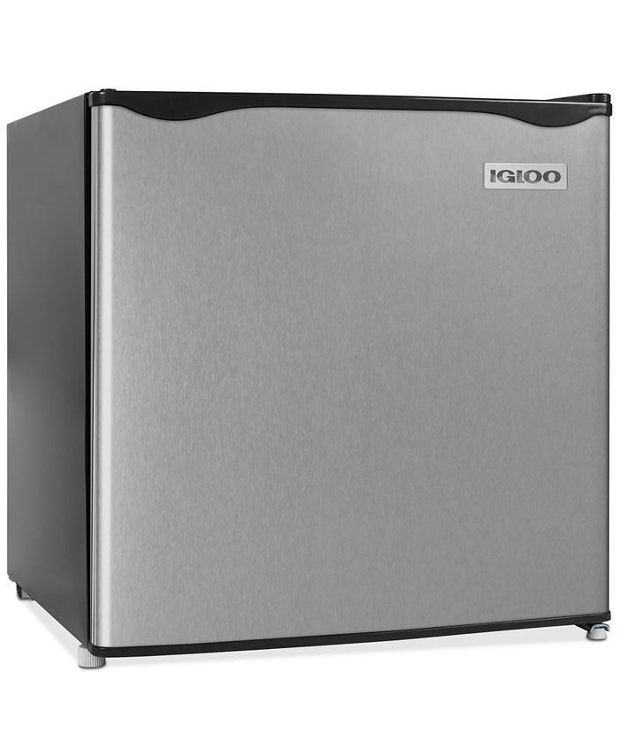 Igloo IRF16SS 1.6 Cu.Ft. Stainless Steel Refrigerator With Freezer Macy's