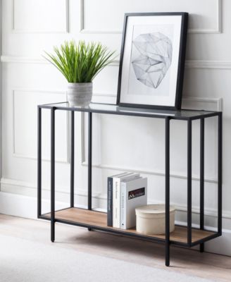 Vireo Accent Table with Shelf, 42" x 12"