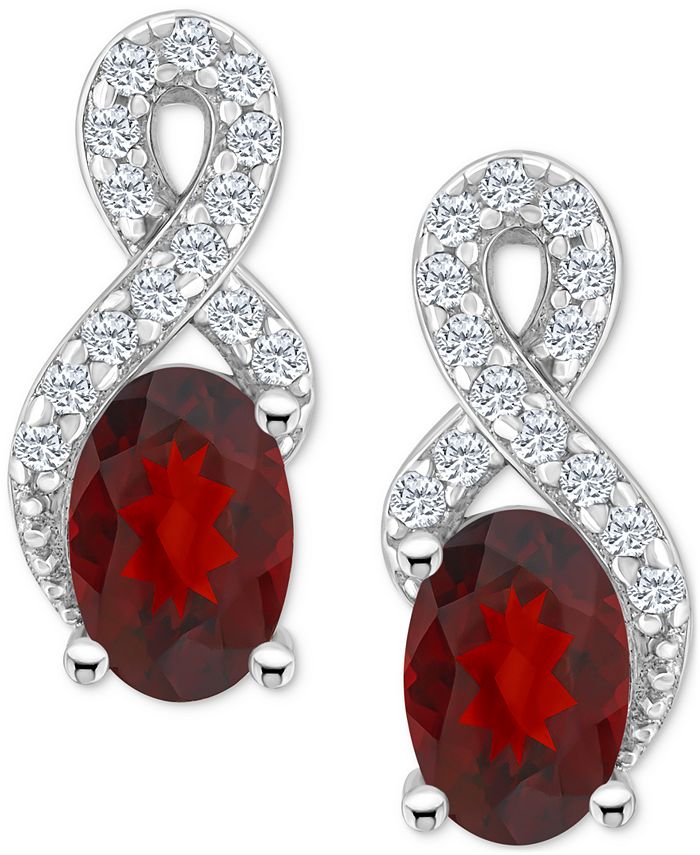 Macys sales amethyst earrings