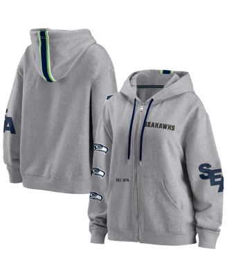 Women's WEAR by Erin Andrews Heather Charcoal Seattle Seahawks