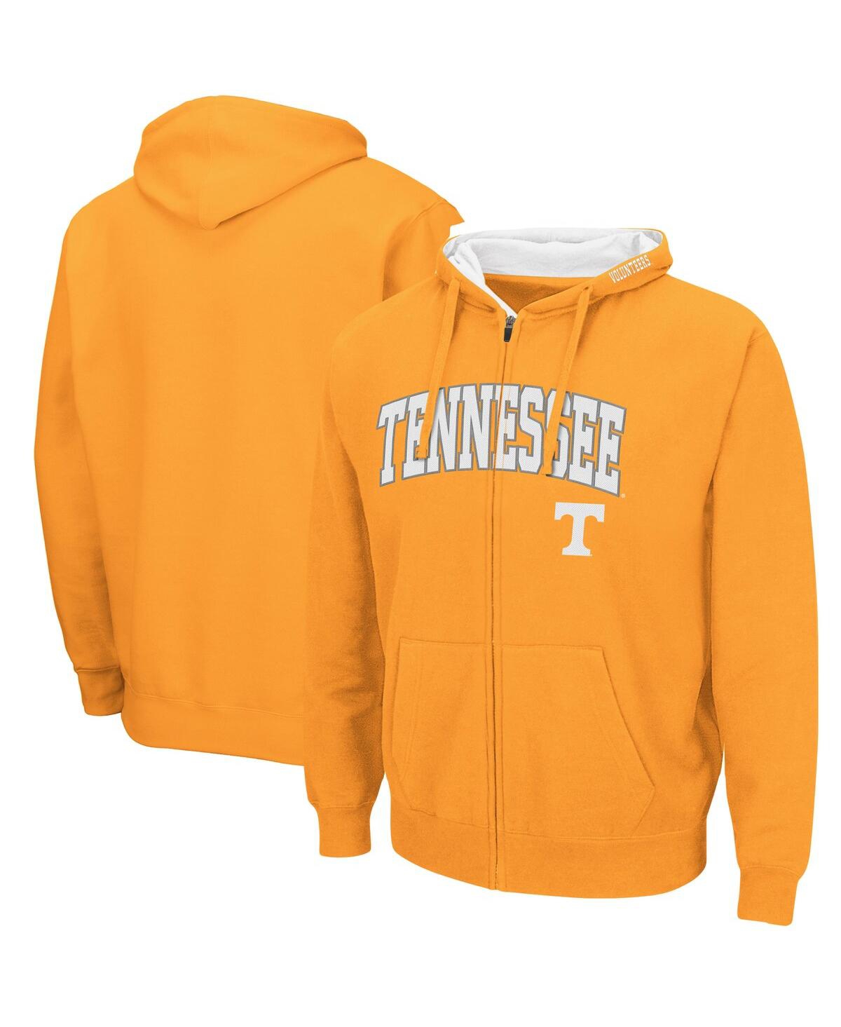 Colosseum Men's Tennessee Orange Tennessee Volunteers Arch Logo 3.0 Pullover Hoodie In Tennessee Orange