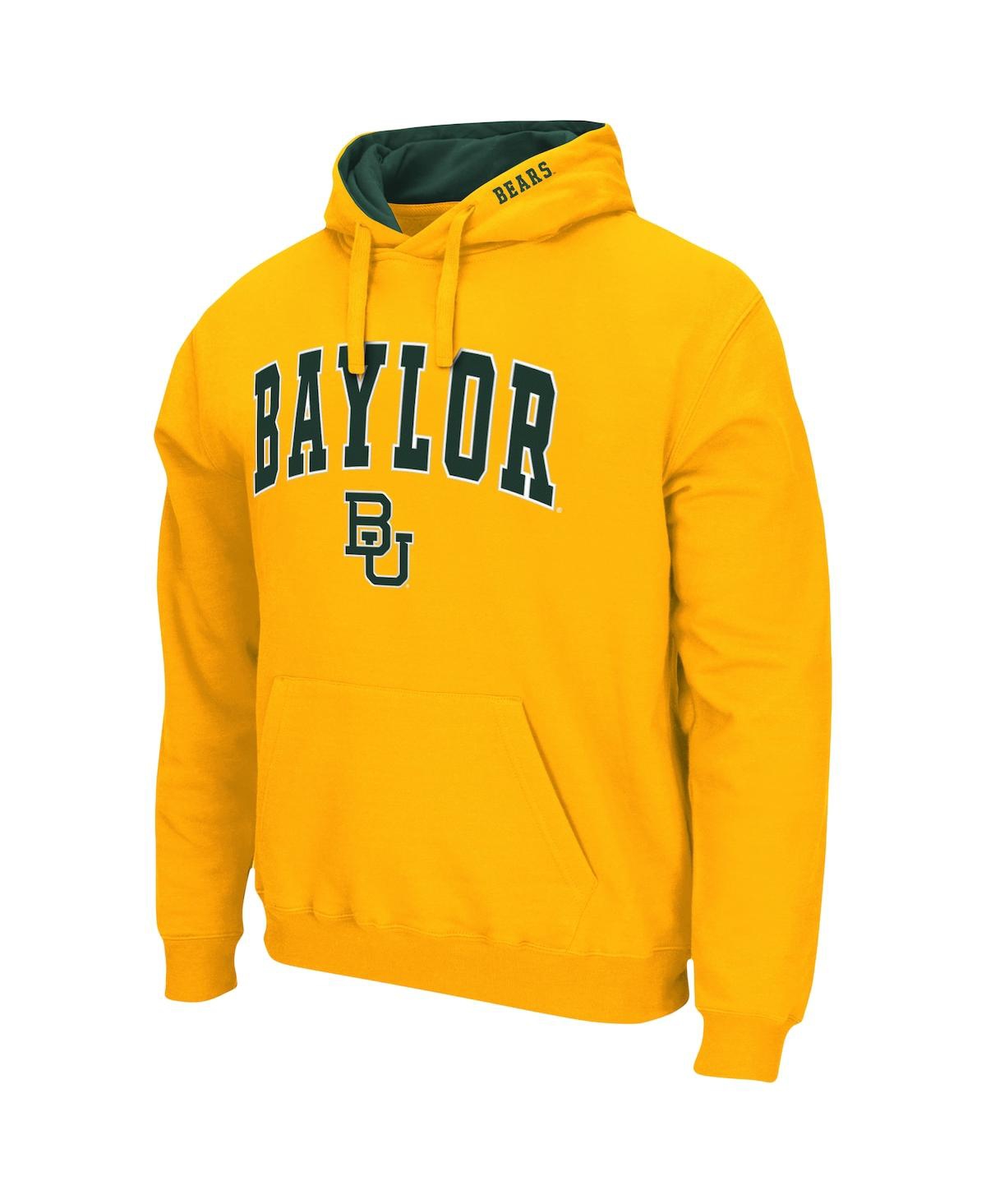 Shop Colosseum Men's Gold Baylor Bears Arch Logo 3.0 Pullover Hoodie