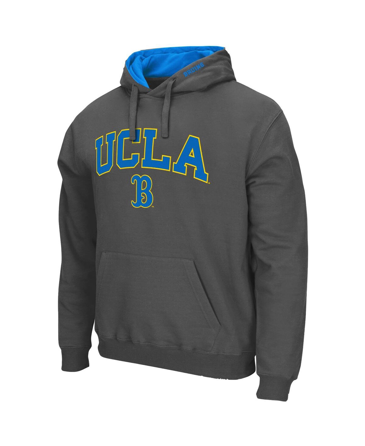 Shop Colosseum Men's Charcoal Ucla Bruins Arch Logo 3.0 Pullover Hoodie