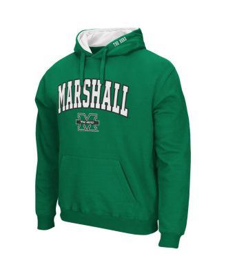 Men's Marshall Thundering Herd Arch and Logo Pullover Hoodie