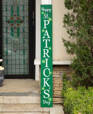 60" Wooden St. Patrick's Porch Sign