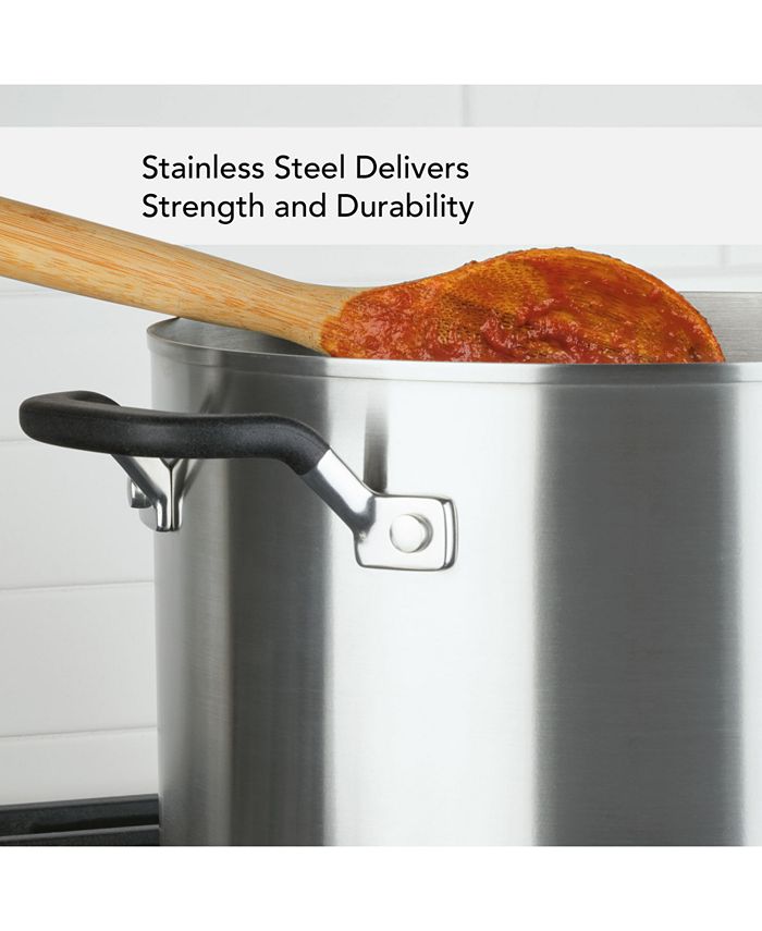 KitchenAid Stainless Steel 8 Quart Induction Stockpot with Measuring