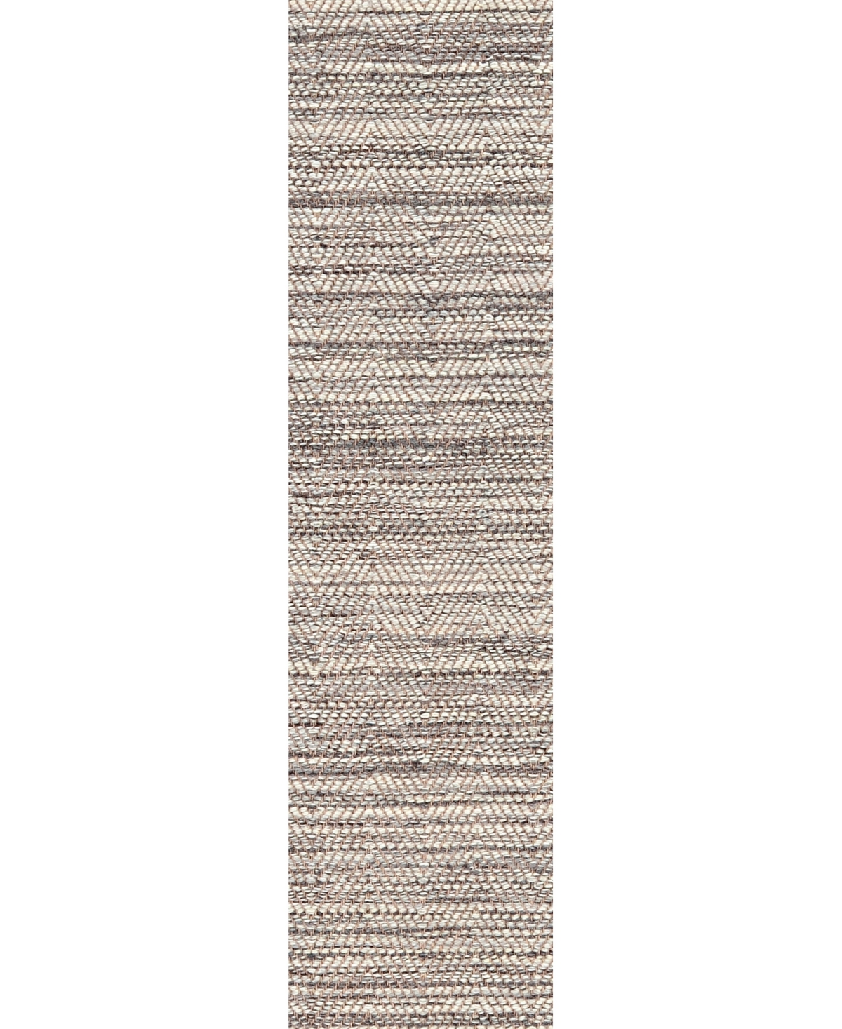 Km Home Naturale 022 2'6in x 10' Runner Area Rug - Brown