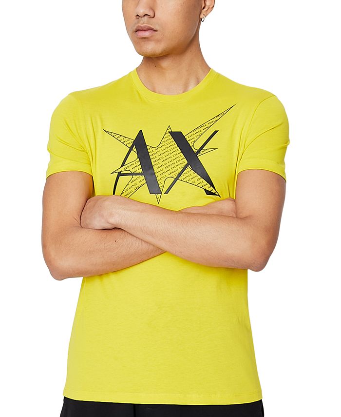 A X Armani Exchange Men s Slim Fit Pop Art Logo T Shirt Macy s