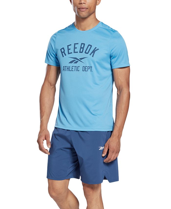 Reebok Men's Athletic Department Graphic T-Shirt - Macy's