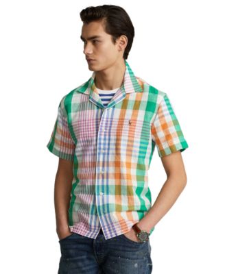 Polo Ralph Lauren - Men's Classic-Fit Plaid Linen-Cotton Shirt