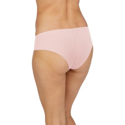 Women's Litewear Cut Anywear Logo-Printed Hipster Underwear DK5028