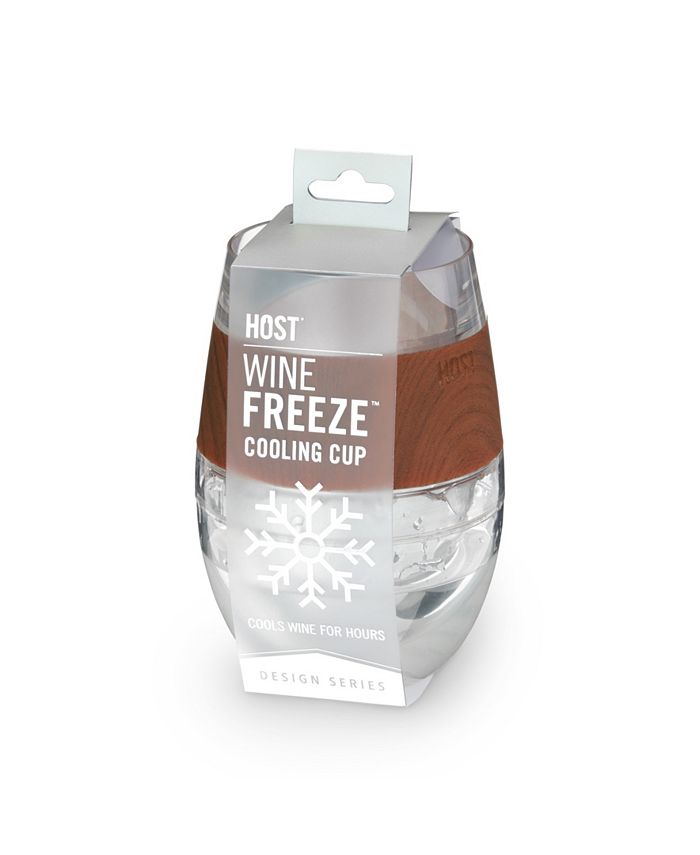 HOST Wine Freeze Cooling Cup in Wood Single Macy's