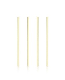 Wide Cocktail Straws, Set of 4